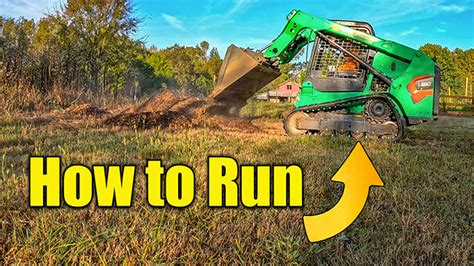 how to operate skid steer|skid steer instructional videos.